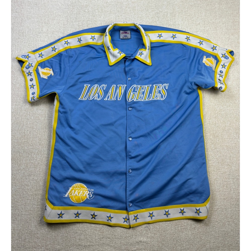 Unique Sports Generation NBA Los Angeles Lakers Shooting Shirt Blue Mens 3XL